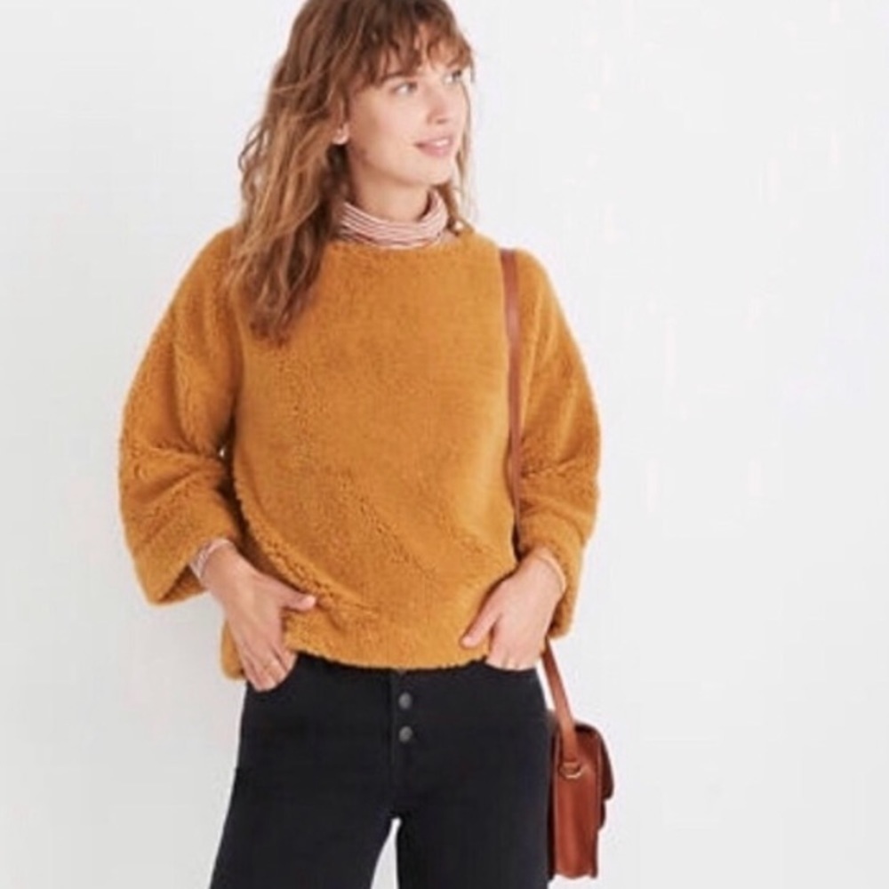 Madewell Superfurry top